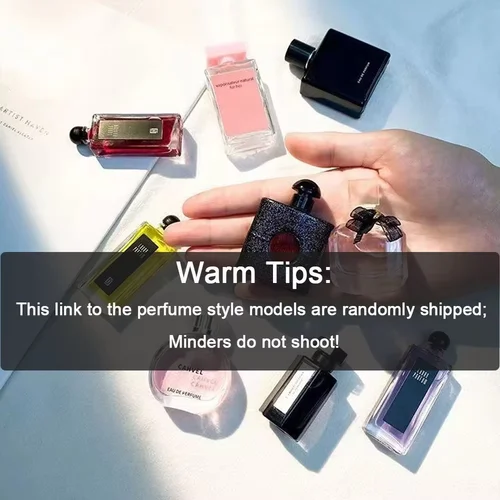 Imagen 2 del producto 7,5 ml Mini muestras De alta calidad Perfumes duraderos hombres mujeres fragancia Floral Colonia aroma Eau De Perfume portátil regalos