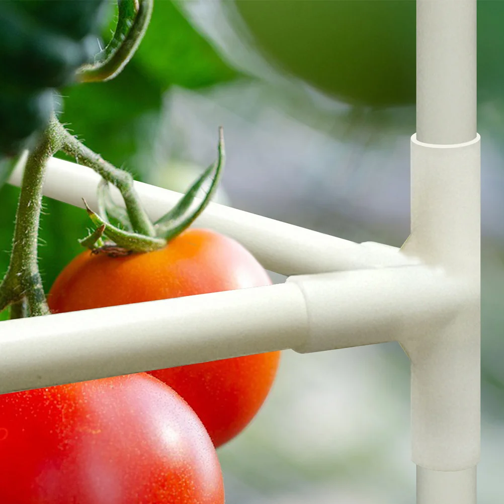 

1 комплект, подставка для растений, пластиковая решетка, садовая стойка для восхождения растений, устойчивая рамка для томатных бобов, огурцов, винограда, вертикальная