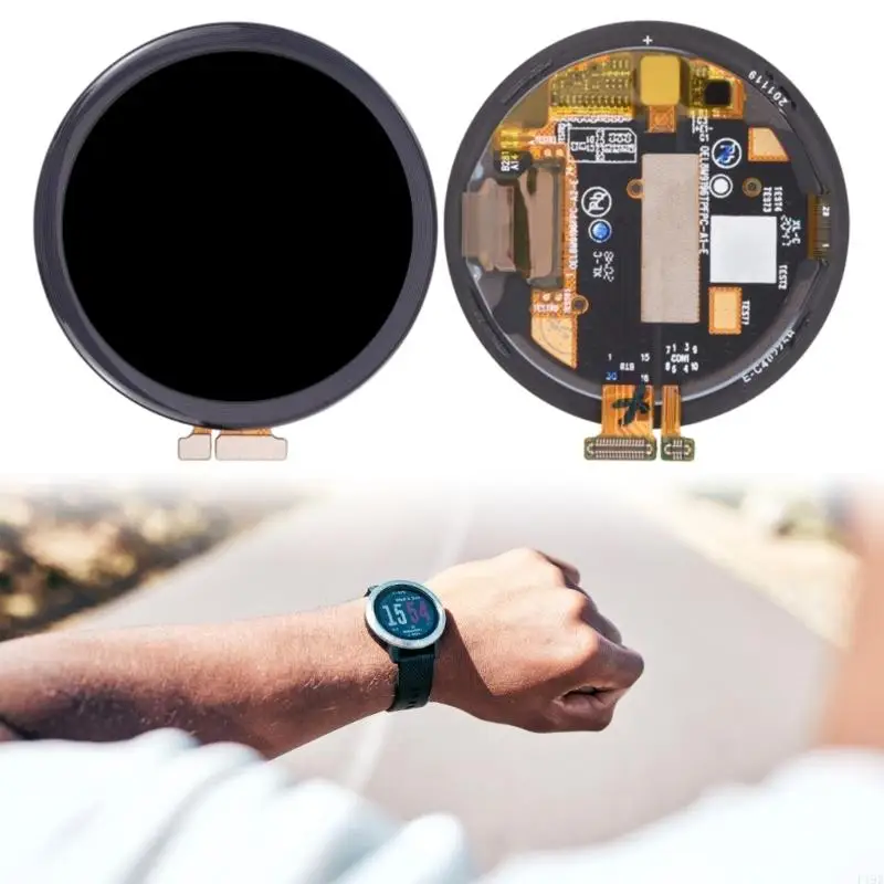 High Definition LCD Touch Display Screen Assembly For Intelligent Watch With Smooth Operation And Metal Glass Construction F19E