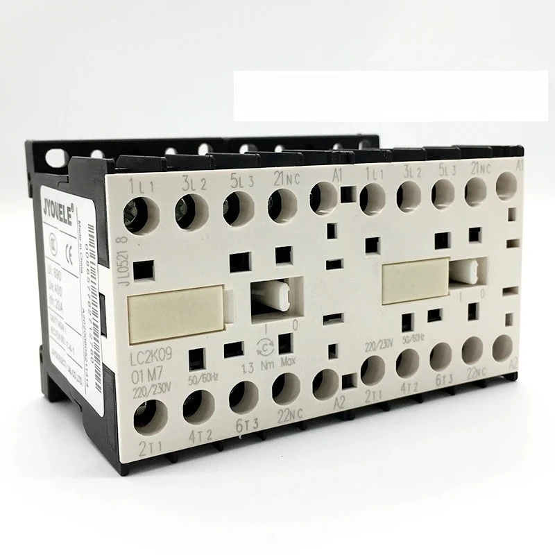 

Контактор LC2K0901 с реверсивным управлением, малым размером и стабильной массой, управление катушкой через переменный ток