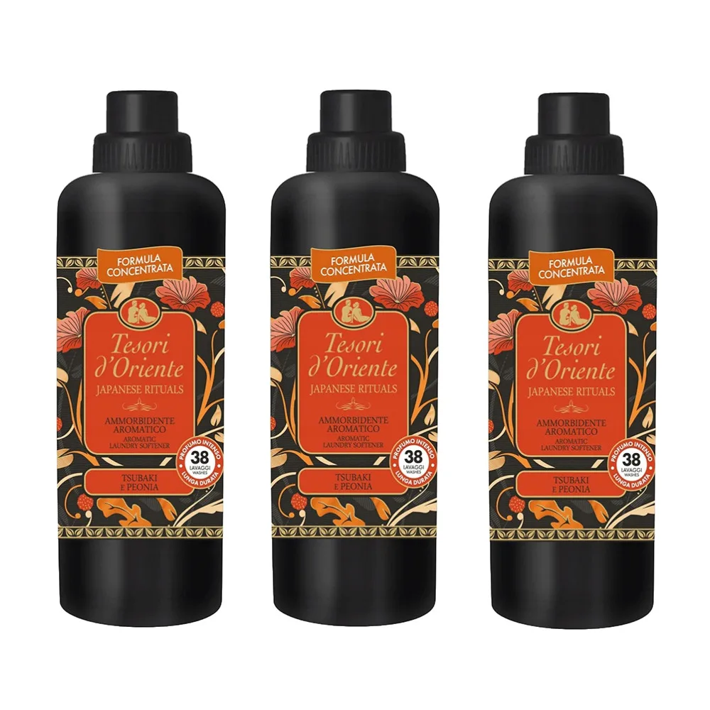 3 enjuague TESORI D'ORIENTE japones Rituals, 38 enjuague, 760 ml