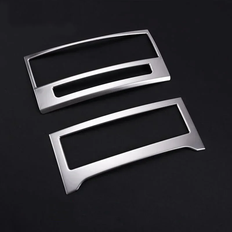 Car Styling Center Console Air Conditioning CD Control Panel Cover Trim For Mercedes Benz E Class Coupe W207 C207 Accessories