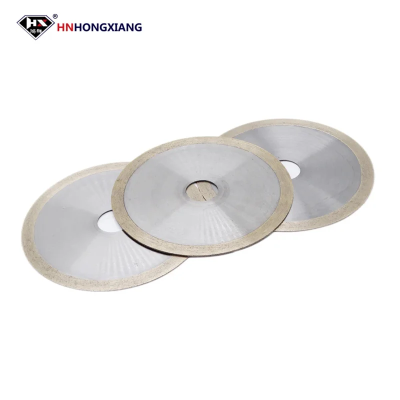 Super Thin Diamond Glass Cutting Disks Metal Bond Diamond Saw Blade For Cutting Class