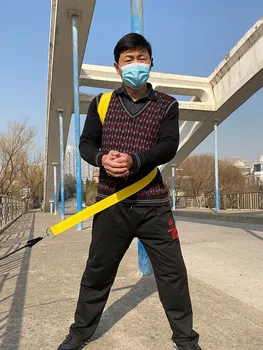 เทนนิสเปิดรอบการฝึกอบรมเข็มขัด Gof Swing เชือกเบสบอลปิงปอง Swing TRAINER Multi-Function ดึงเชือก