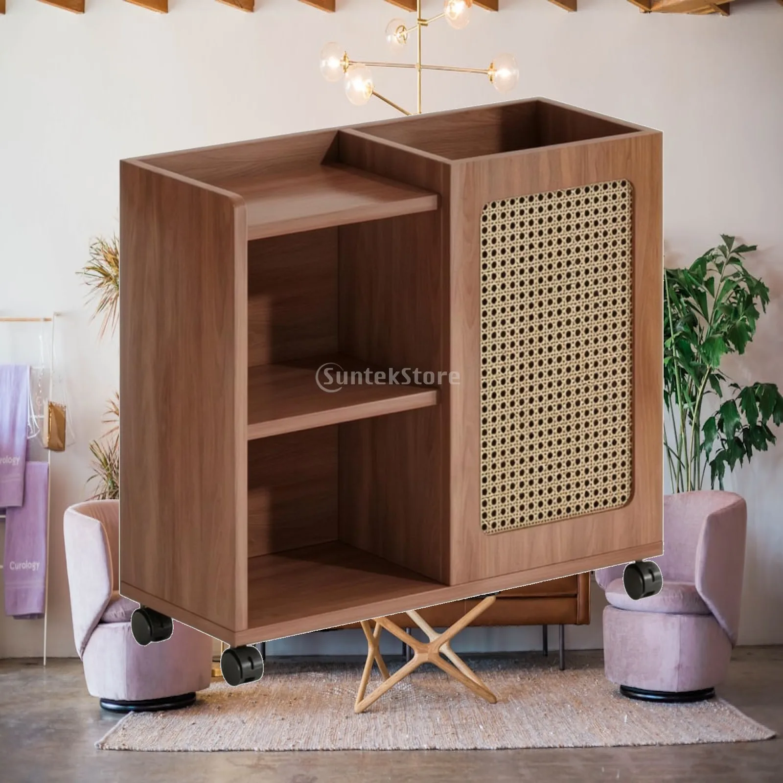 mobile-contenitore-in-legno-con-frontale-in-rattan-per-attrezzature-fitness-e-tappetini-yoga-da-soggiorno