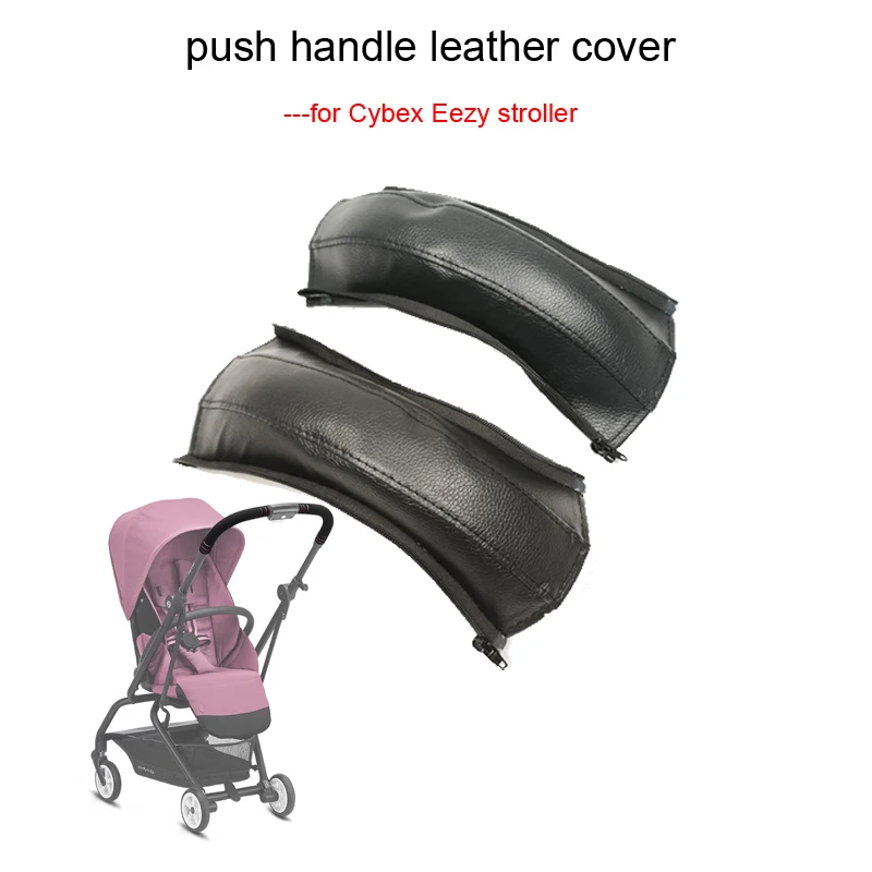 Cybex Eezy S/S+2/Twist/+2 Baby Buggy Push Handle Leather Cover Pushchair Mom Handrail Case Stroller Replace Accessories