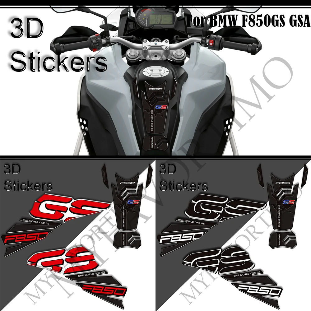 

Stickers For BMW F850GS F850 F 850 GS GSA Adventure Tank Pad Grips Protection Gas Fuel Oil Kit Knee Tankpad