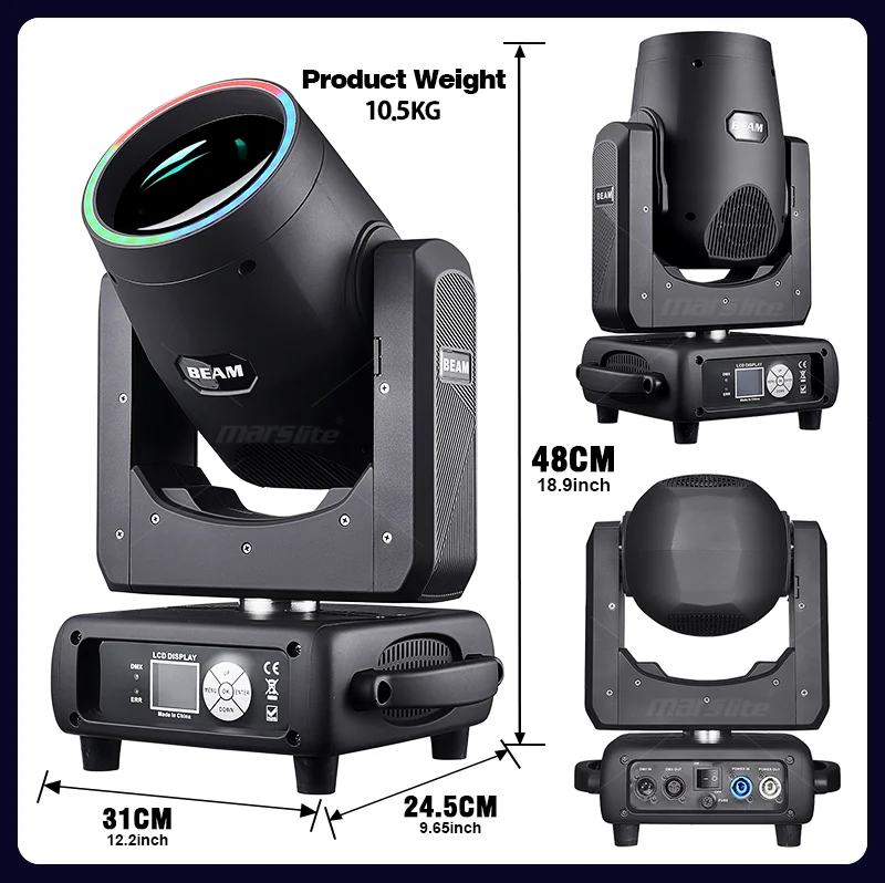 New Design Lyre Beam 295w Moving Head Stage Light Mini Beam 295 Sharpy Light Moving Head 14r Club Luces Dj Lights