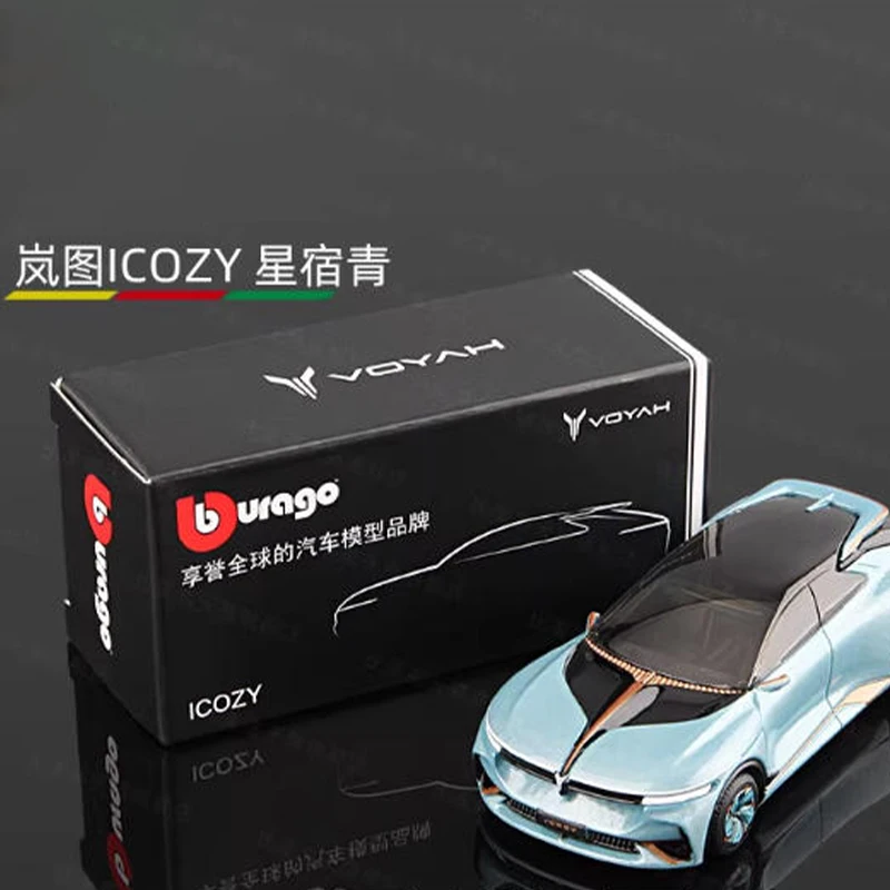 

Diecast Original 1:64 Scale Voyah Icozy Simulation Alloy Car Model Collection Ornament Gift Display Souvenir Decoration