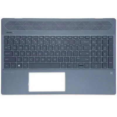 NEW Laptop US Keyboard For HP Pavilion 15-CS 15-CW TPN-Q208 TPN-Q210 Palmrest Upper Case Cover Replacement Keyboard Backlight