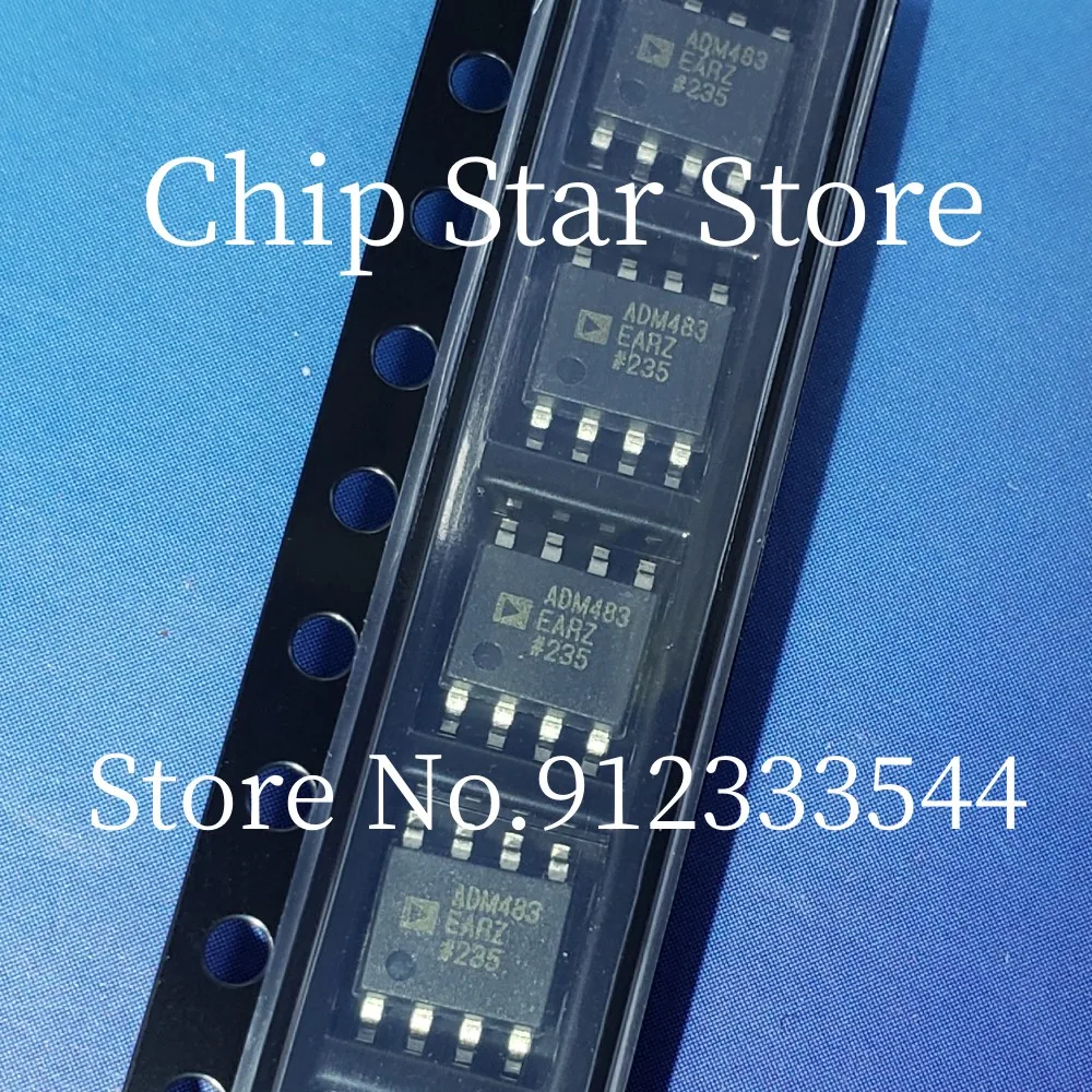 5-100pcs  ADM483EARZ-REEL  ADM483EARZ  ADM483  SOIC8  Transceiver  100%New And Original