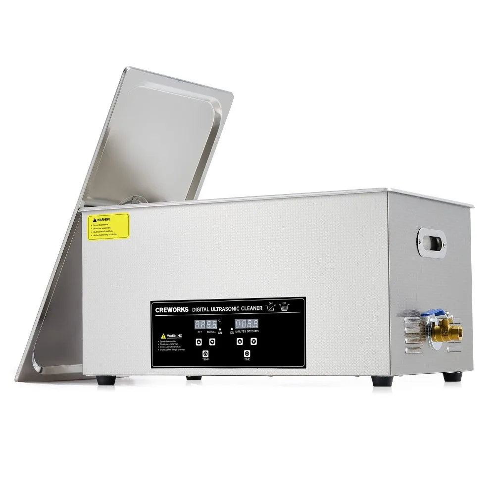 

22L Digital Ultrasonic Cleaning Machine with Heater and Timer, 480W Stainless Steel Ultrasonic Cleaner Machine