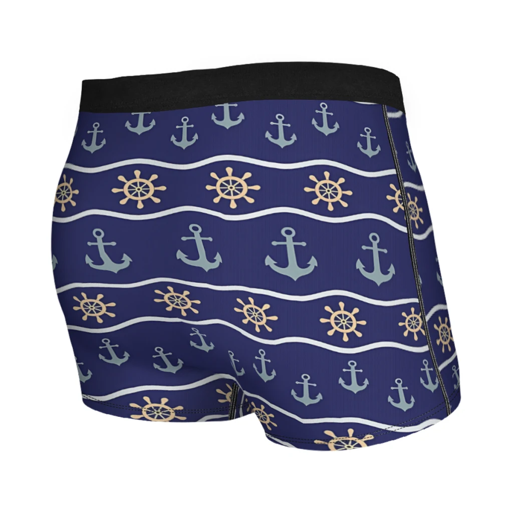 Nautical Dreams Navigation Underpants Homme Panties Male Underwear Comfortable Shorts Boxer Briefs