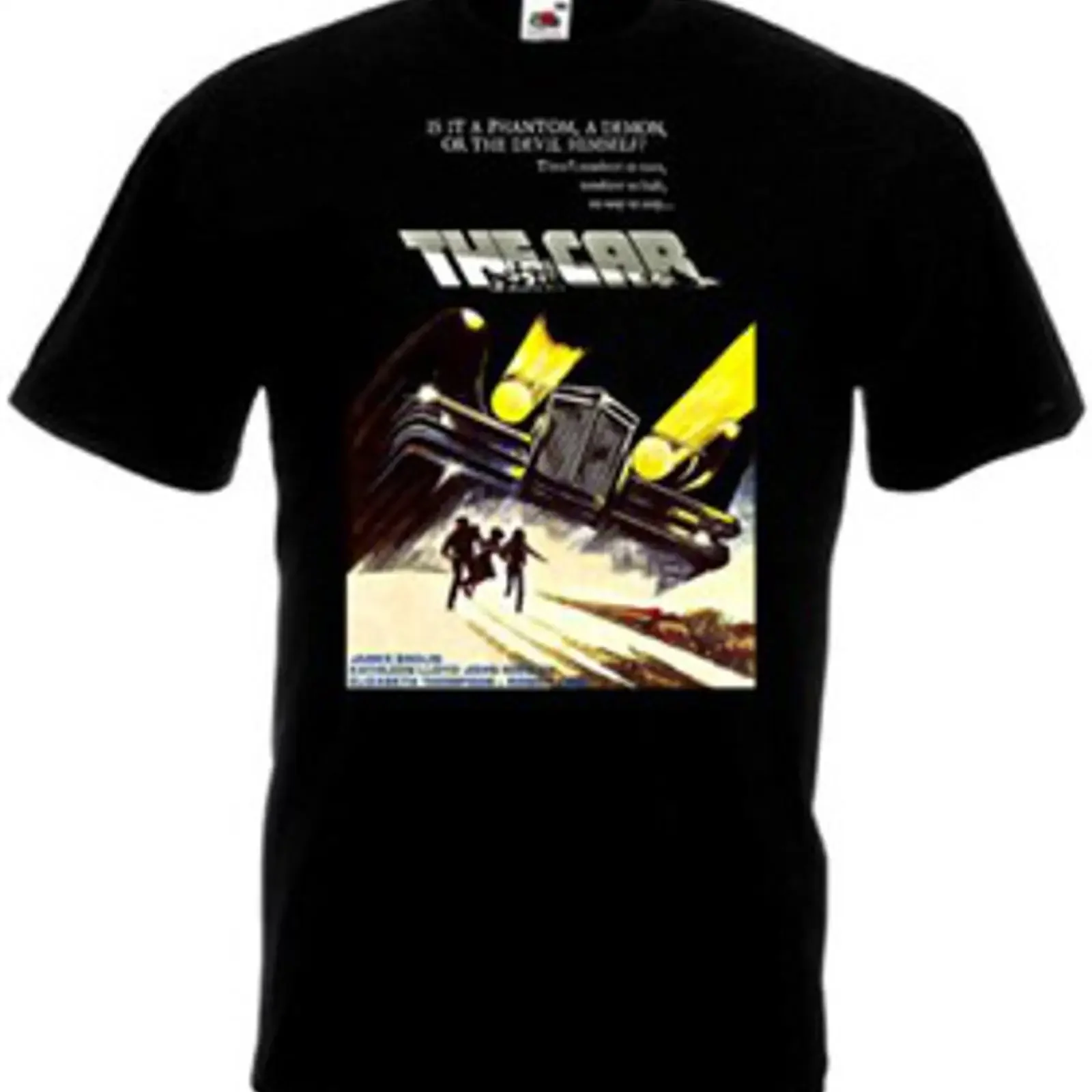 Camiseta The Car v2 negra cartel de película terror todas las tallas S 5XL vintage Washed Unisex Breathable Comfortable