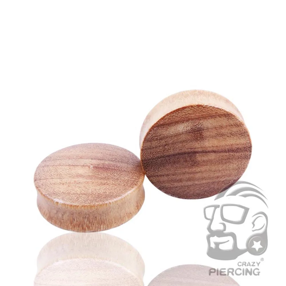 1Pair Carved Wood Flesh Ear Plugs Tunnels Big Size Ear Tunnel Earrings Ear Stretcher Wooden Expander Ear Gauge Piercing 10-28mm