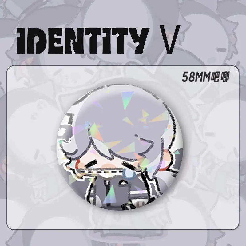 شارة شخصية مانغا للملابس ، حقيبة ظهر ذاتية الصنع ، إكسسوارات مجوهرات ، هوية V ، Eli ، Ross ، Aesop ، Carl ، تحنيط ، Fred ، Kreiburg