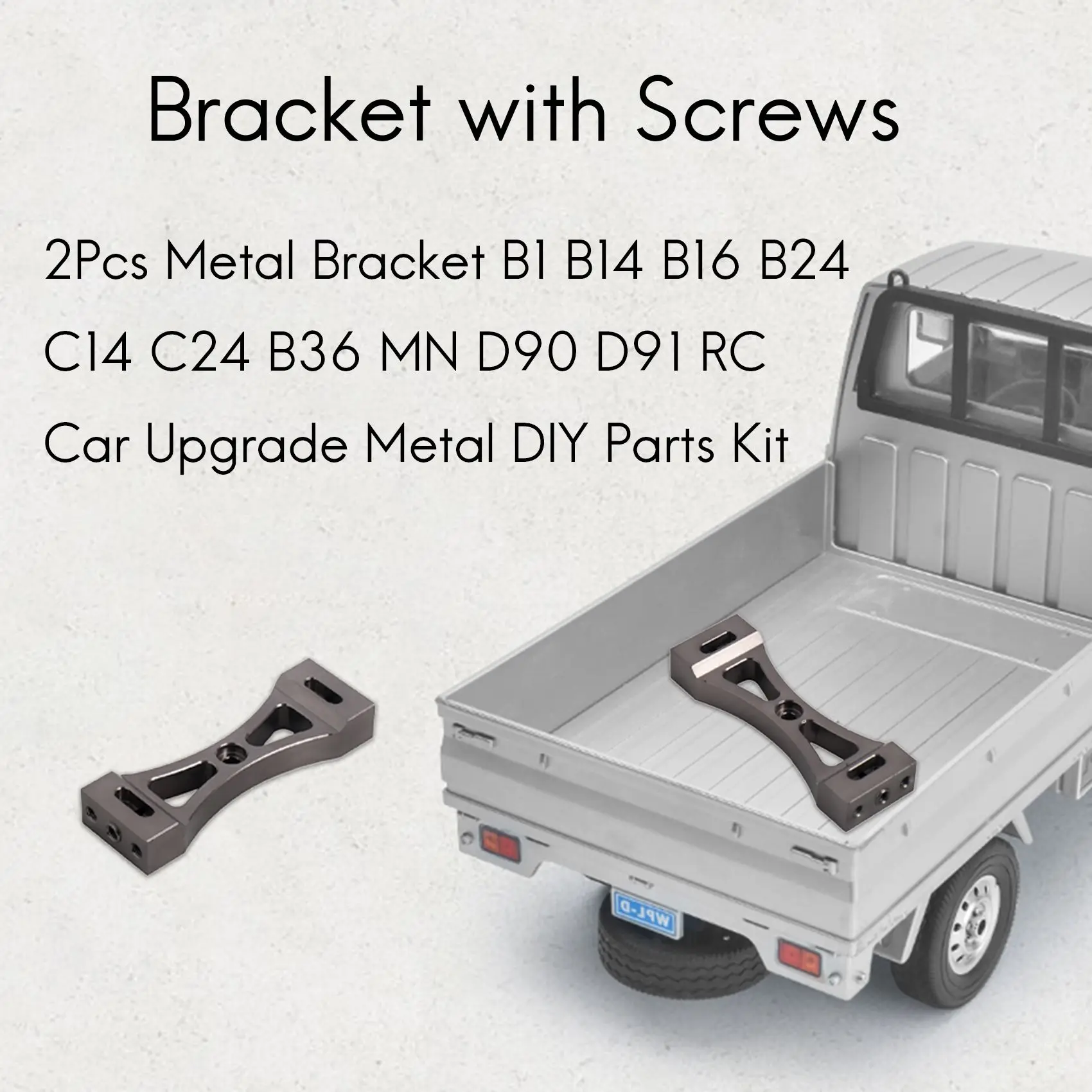 2Pcs Metal Bracket …