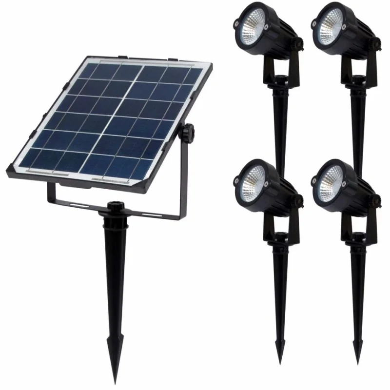 1/2/3/4/6pcs LED IP65 Waterproof Solar Lawn Lamp Outdoor Solar Landscape Light Automatic Wall Tree Pateway Patio Spot Lighting