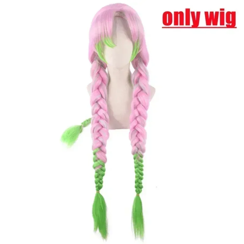 SN60 อะนิเมะปีศาจ Sayaers Demon Slayer: Kimetsu ไม่มี Yaiba Kospy Kos Tsume Mitsuri Kanroji ชุดกิโมโน Saias Haween ชุด @ j $