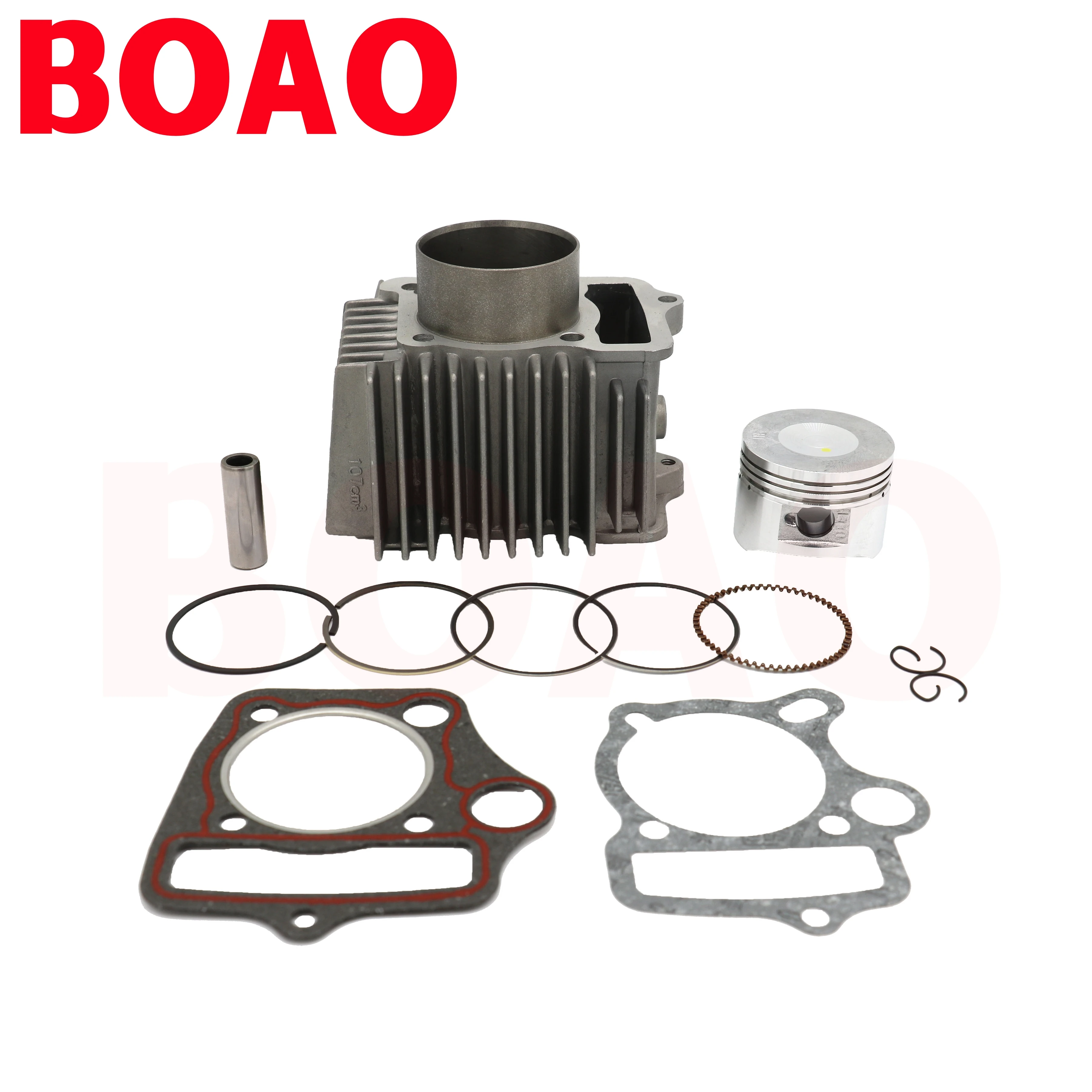 Motorcycle Performance Parts 52.4mm Engine Cylinder Kit Piston Ring Set For ZONGSHEN LONCIN LIFAN110 WS110 JH110 CD110