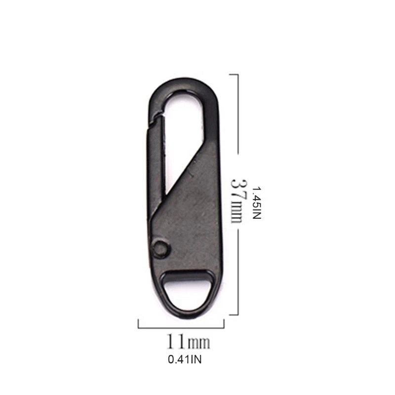 

A3pe 1pc Zipper замены замены ремонта комплекта Slider Pull Tab Universal Fixer Metal Zippers для головы