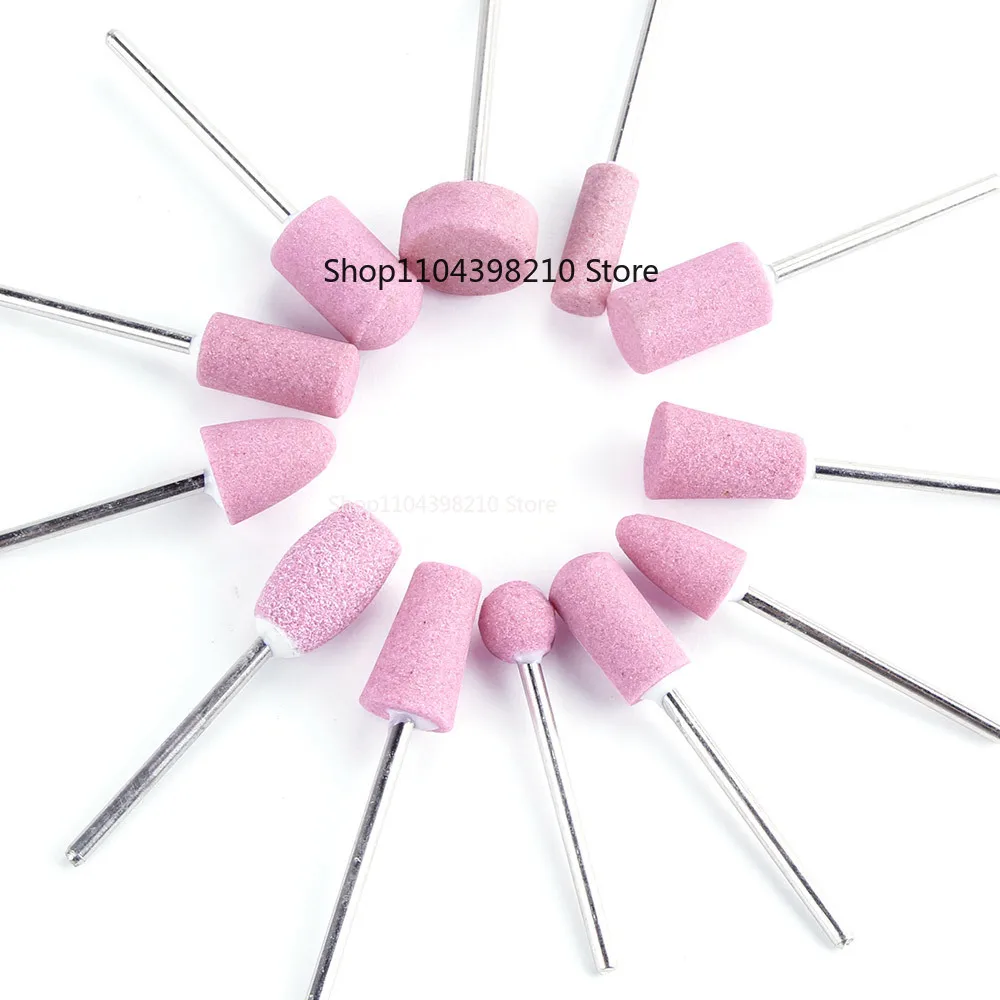 Appareil à Quartz pour manucure et pédicure, Machine électrique, ensemble de forets, tête de fraisage, remplacement, meulage, Nail Art, 12 pièces