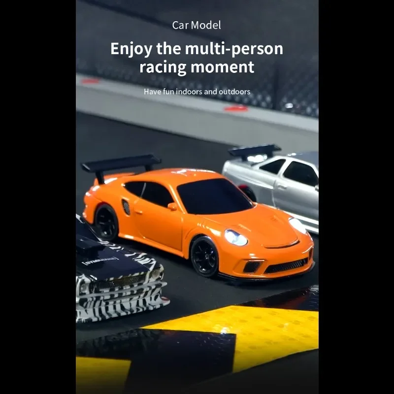 ترقية الدوران 1/43 RC الانجراف سيارة سباق RTR 4WD عالية السرعة راديو التحكم نموذج 2.4G الانجراف سباق السيارات هدايا صغيرة