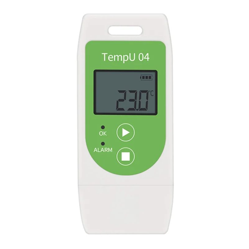 TempU04 USB Temperature Data Logger Recorder with 32000 Points Capacity Reusable TEMP Data Logger 30%OFF