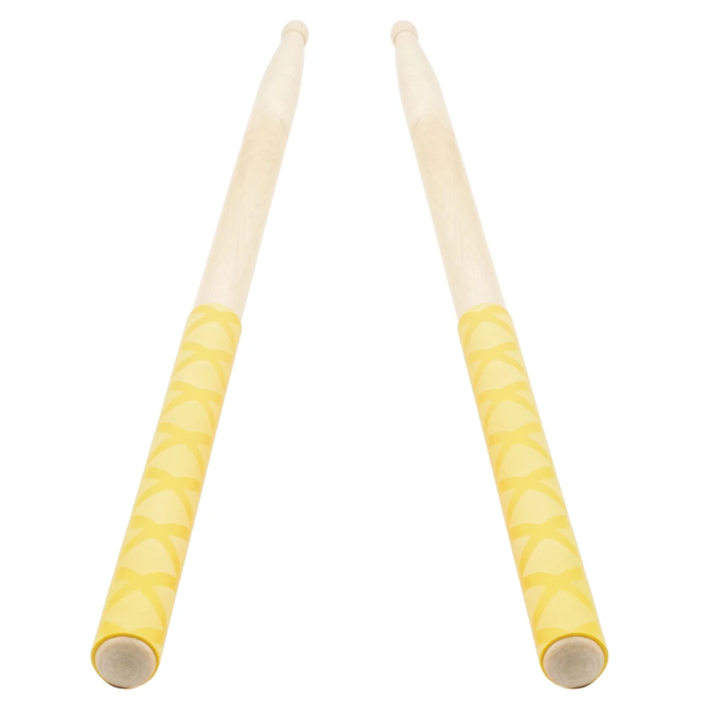 2x Drum Stick Grips Drumsticks Anti-Slip Sweat Absorbed Grip For 7A 5A 5B 7B 16.5cm Drumsticks Grips Percussion Instrument