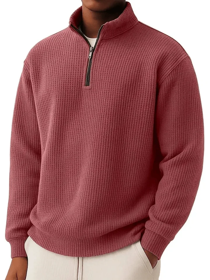 Outdoor Men Zipper Sweatshirts Spring Quarter Zip Pullover Half Zipper Hoodie for Men Gym Man Autumn Solid Men's Sweatshirt Coat