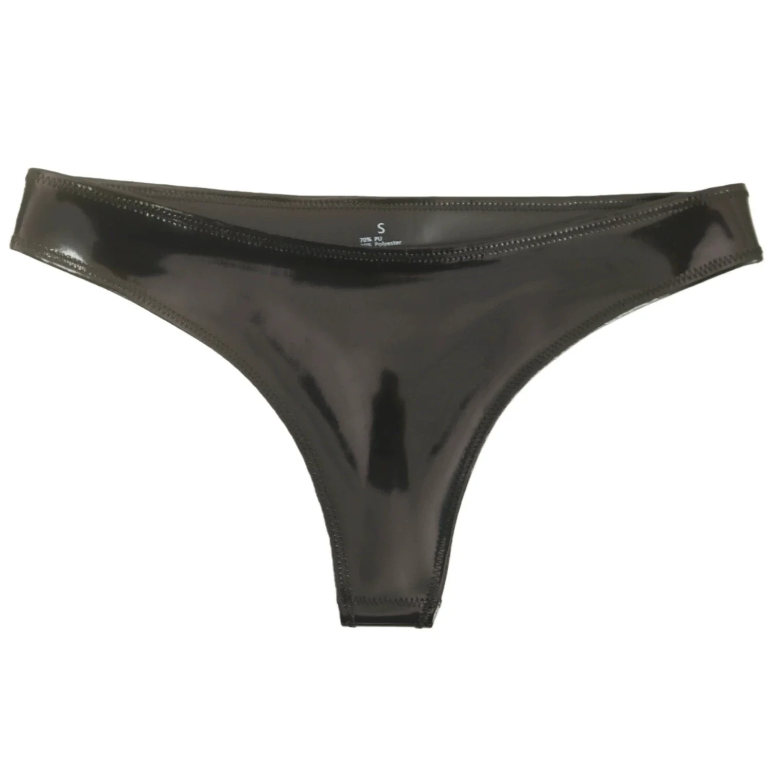 New Fashion  Cloth Latex PU Briefs Sexy Hot Short PVC Shiny Low Waist G-string Women's Panties Nightclub Stage Wear Shorts