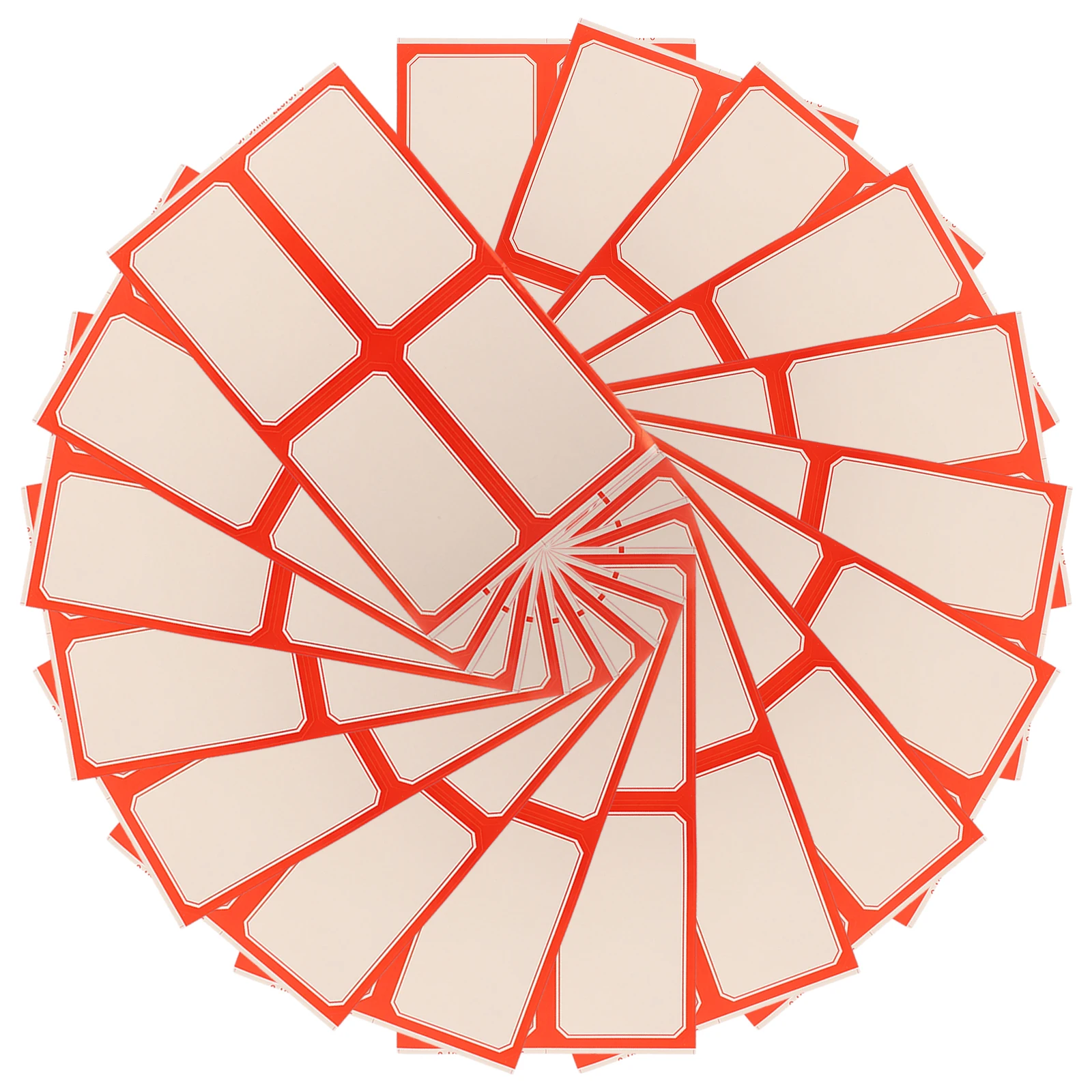 100 Sheets Portable Name Stickers Multi-Function Label Decals Easy to Write for Daily Use Name Label Office Supply