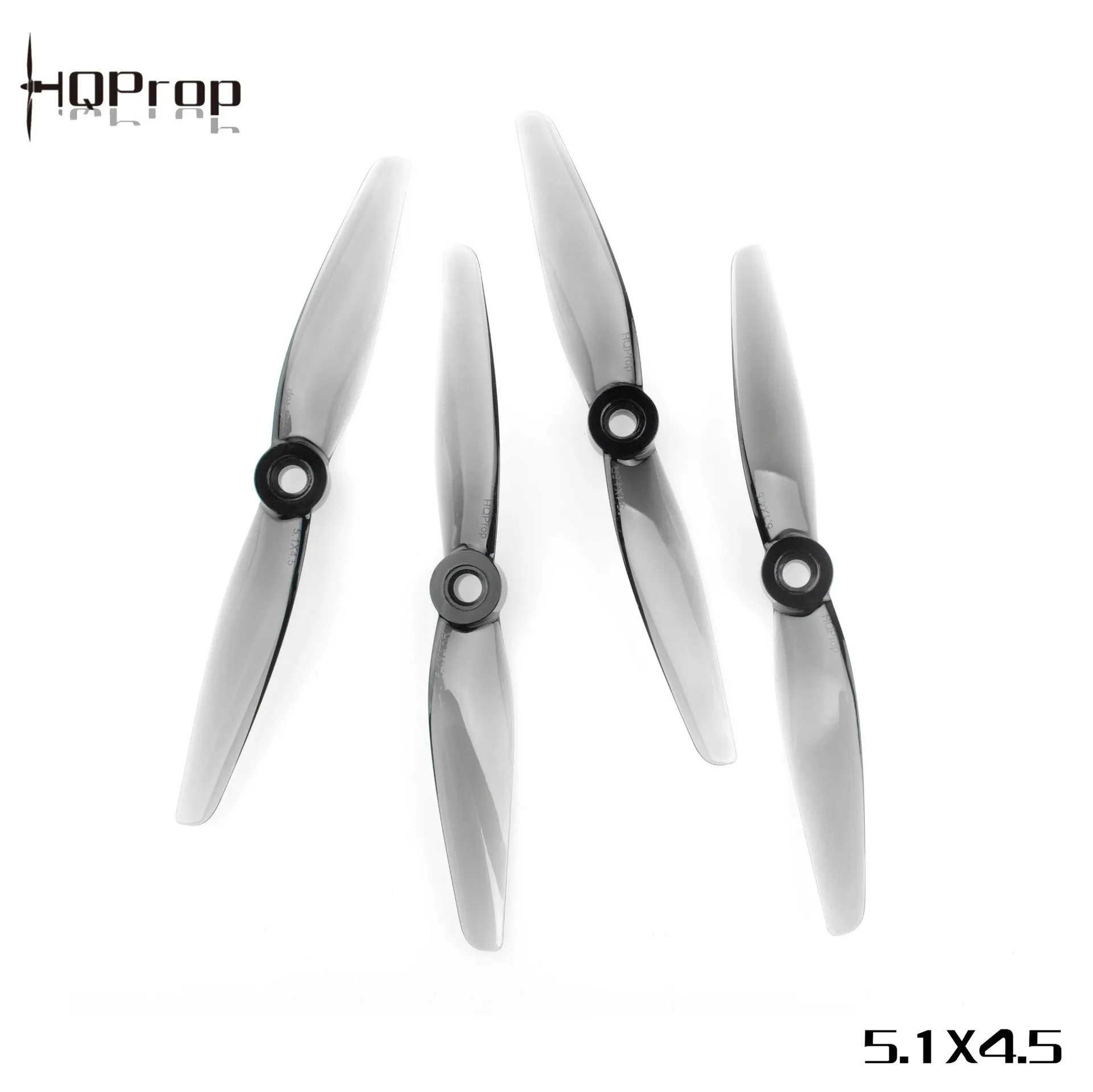 10Pcs HQProp DP5.1X4.5 (2 positive and 2 negative) two-blade propeller FPV traversing machine