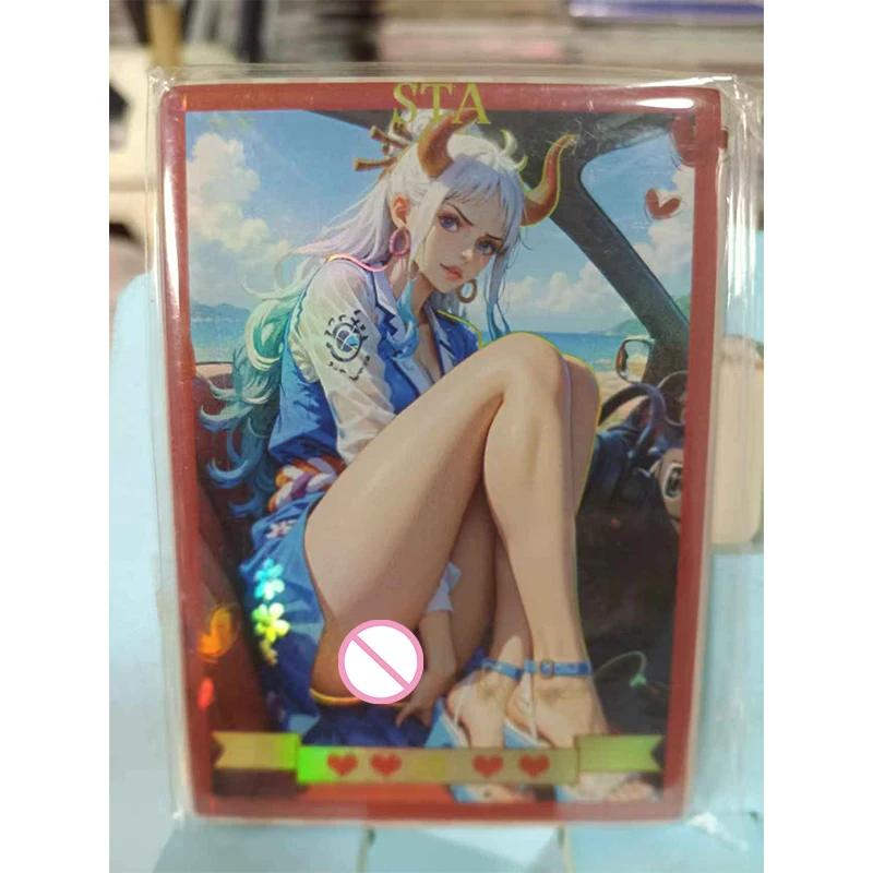 أنيمي قطعة واحدة بوا هانكوك ياماتو نيكو روبن نفرتاري دي فيفي بيرونا جمع بطاقات عيد الميلاد هدايا عيد ميلاد لعب الأطفال #4