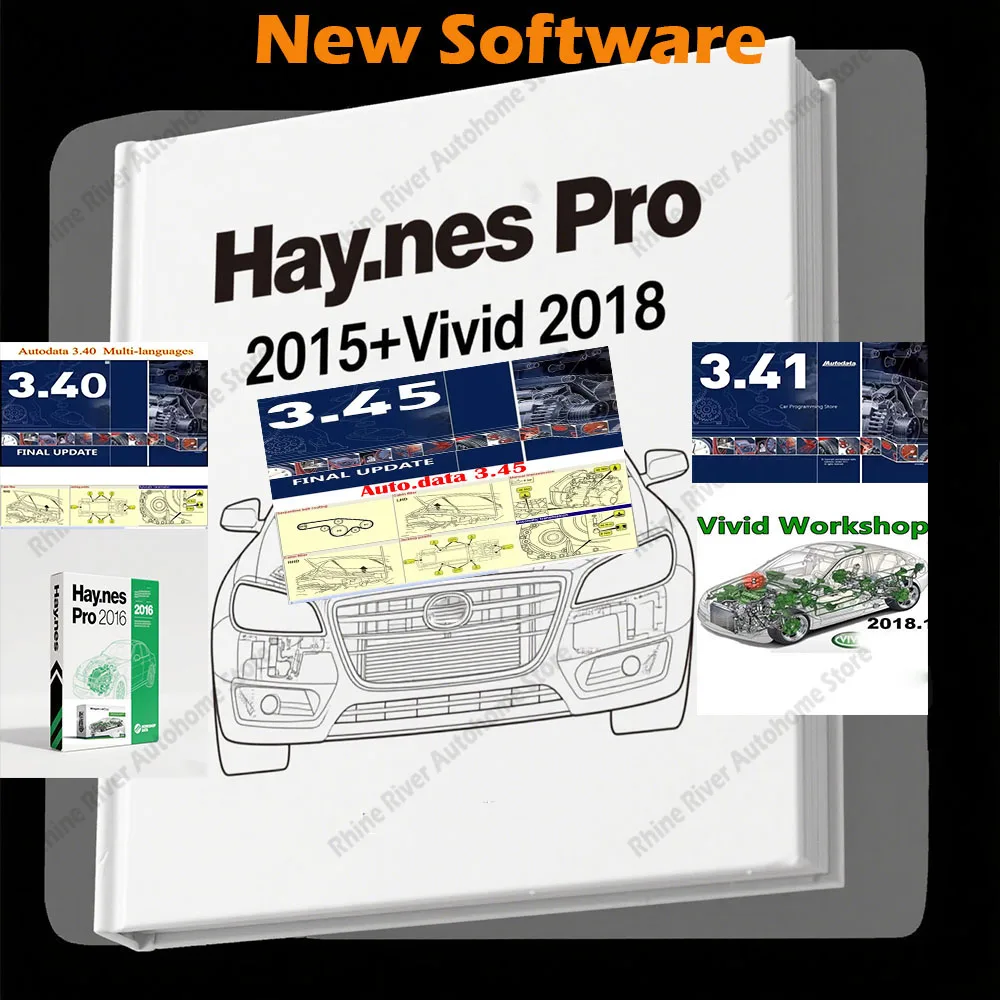 

Autodata 3.45 & Vivid 2018.1 Diagnostic Suite | HAYNES 2015 |Multilanguage Repair Software |Car Scanner Kit | Autodata 3.40 3.41