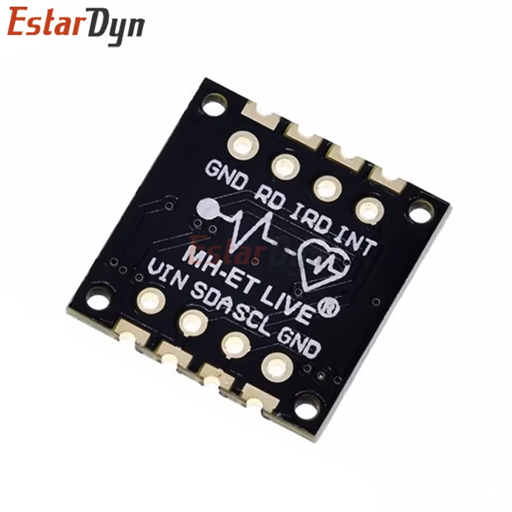 Picture 7: MAX30102 MAX30100 Sensor Module, Heart Rate Blood Oxygen Monitor, Pulse Oximeter with I2C Interface for Arduino ESP32 DIY