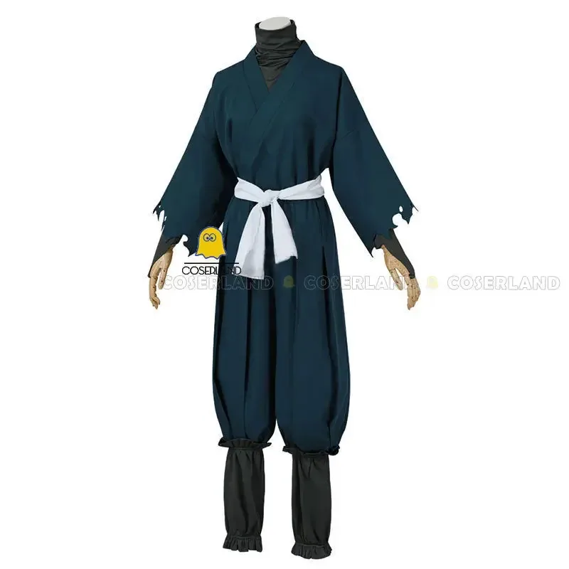 أزياء أنيمي jigokuraku hell's Paradise gabimaru التأثيرية شعر مستعار أزرق علوي iwagakure Shinobi الزي الرسمي gabimaru The Hollow Men