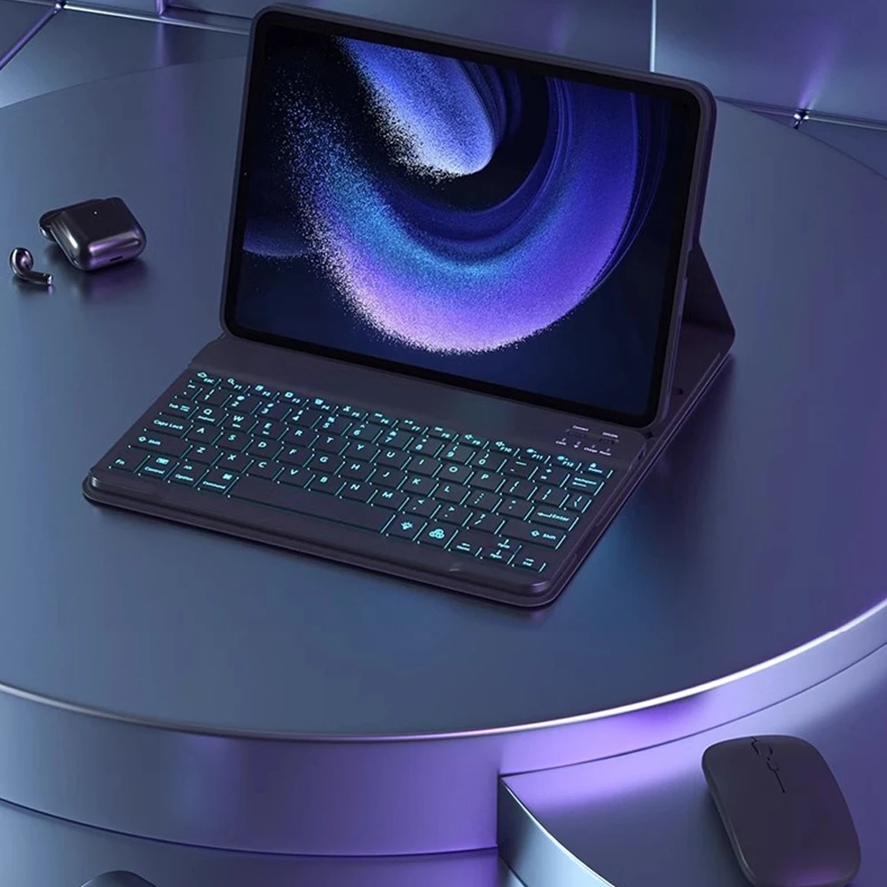 

Чехол для Xiaomi Redmi Pad, чехол-клавиатура для Xiaomi Pad 7 Pro 11.2, Mi Pad 6 Pro 11, чехол для планшета Redmi Pad Pro 12.1 SE 11