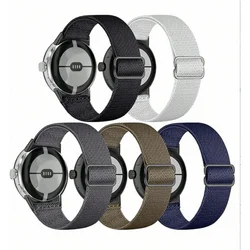Stretchy Nylon Strap For Google Pixel Watch Band Adjustable Soft Replacement Bracelet Wristband for Google Pixel Watch 2 Band
