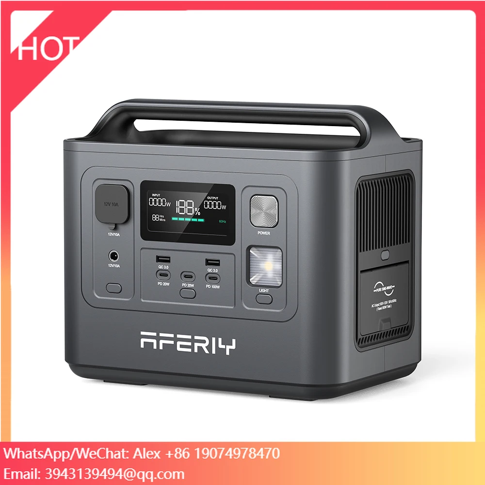 

512Wh Camping 110v 220v Solar Portable Power Station Dropshipping Sun Power Generator Silent Generator Portable