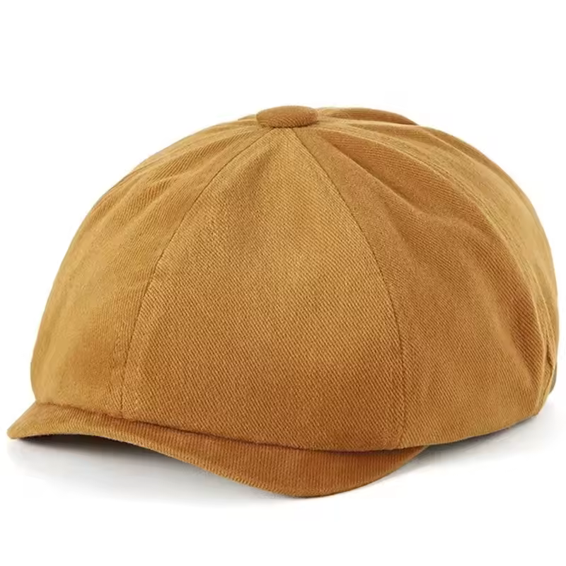 High Quality Cotton Newsboy Caps Dad Ivy Hat Flat Sun Cap Men Cabbie Cap Women Berets Fashionable Gatsby Hats