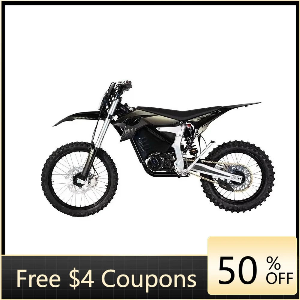 

Rs 120km/h Top Speed Electric Motocross Motorcycle 72V 60A Lithium Battery 25KW Motor LED Light Motocross Motorcycle