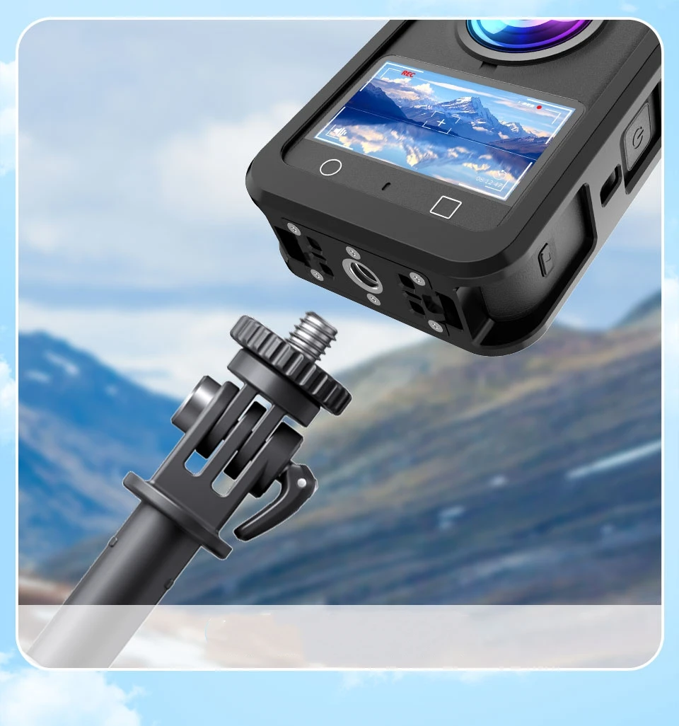 

Protective Case for DJI OMSO 360 Magnetic Quick-Release Plastic Frame Action Camera Accessories