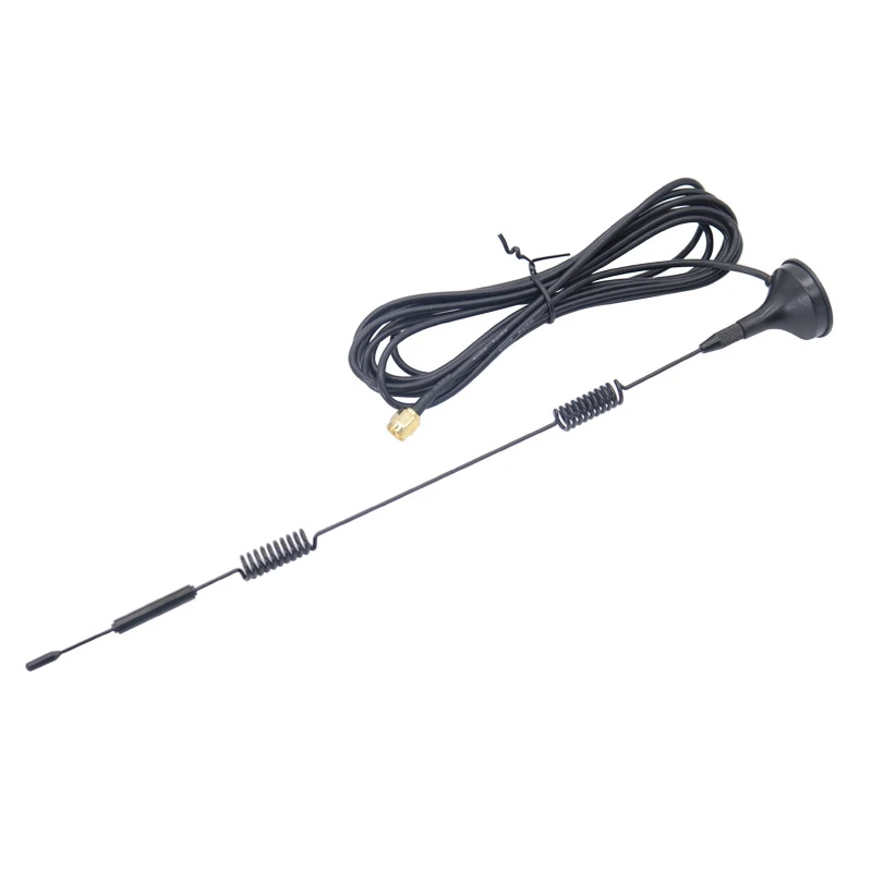 600-6000mhz Module Small Suction Cup Antenna Receiving And Transmitting 15DBI SMA Male Aerial For Modem Router