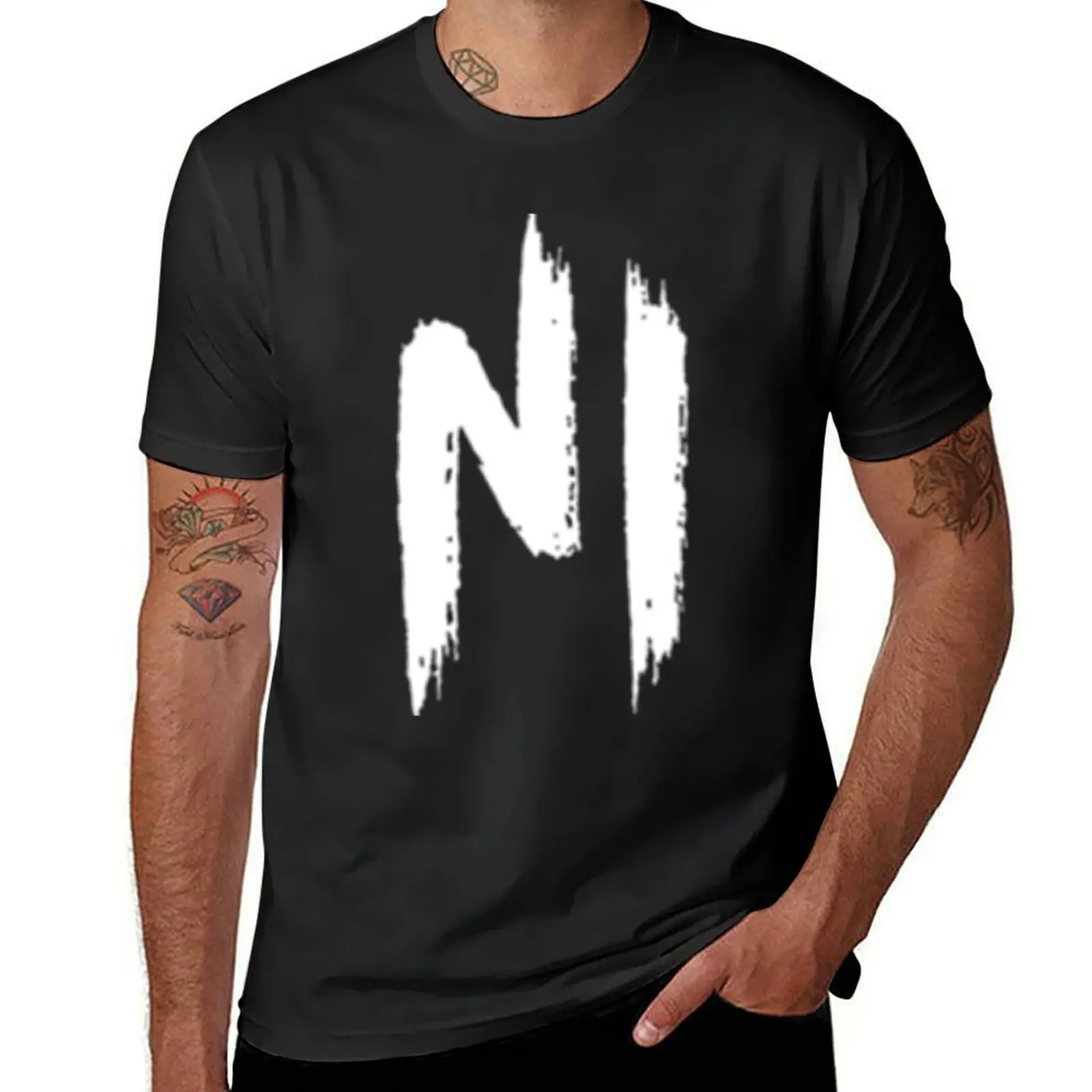 Ninho ninho logo Classic T-Shirt summer top cute tops funnys kawaii clothes men t shirts