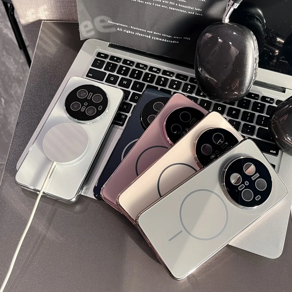 حافظة مغناطيسية أصلية لهاتف هواوي P70 Ultra Pro Mate 70 60 50 40 Nova 13 12 Magic 7 6 Honor 300 200 100 Capa