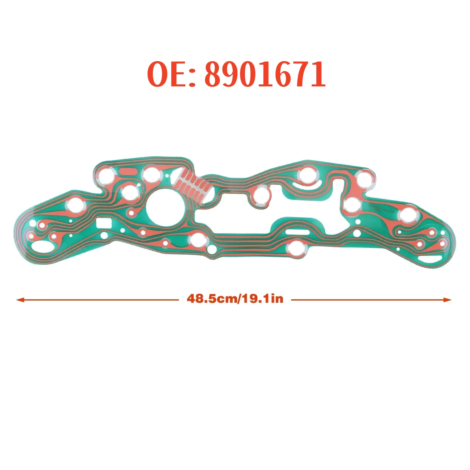 Instrument Cluster Printed Circuit Board 8901671 for  Chevy Camaro 1970-1981 with Gauges Replacement Car Auto Accessories