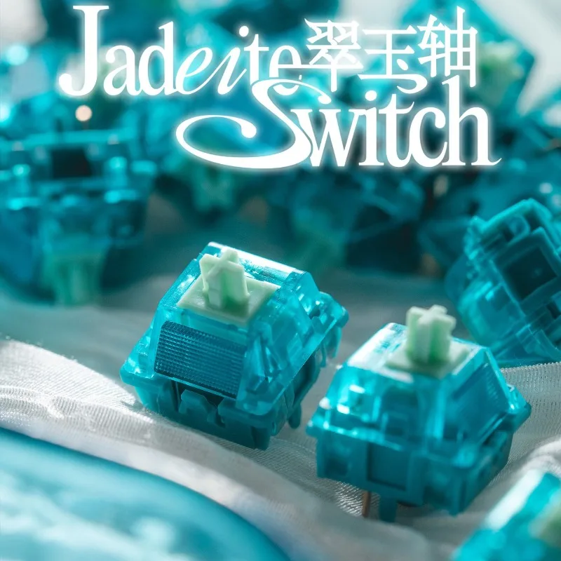 Jadeite Switch Customization 35g 45g Trigger Linear Switch PC PA66 Ergonomic for E-sports Game Mechanical Keyboard Accessories