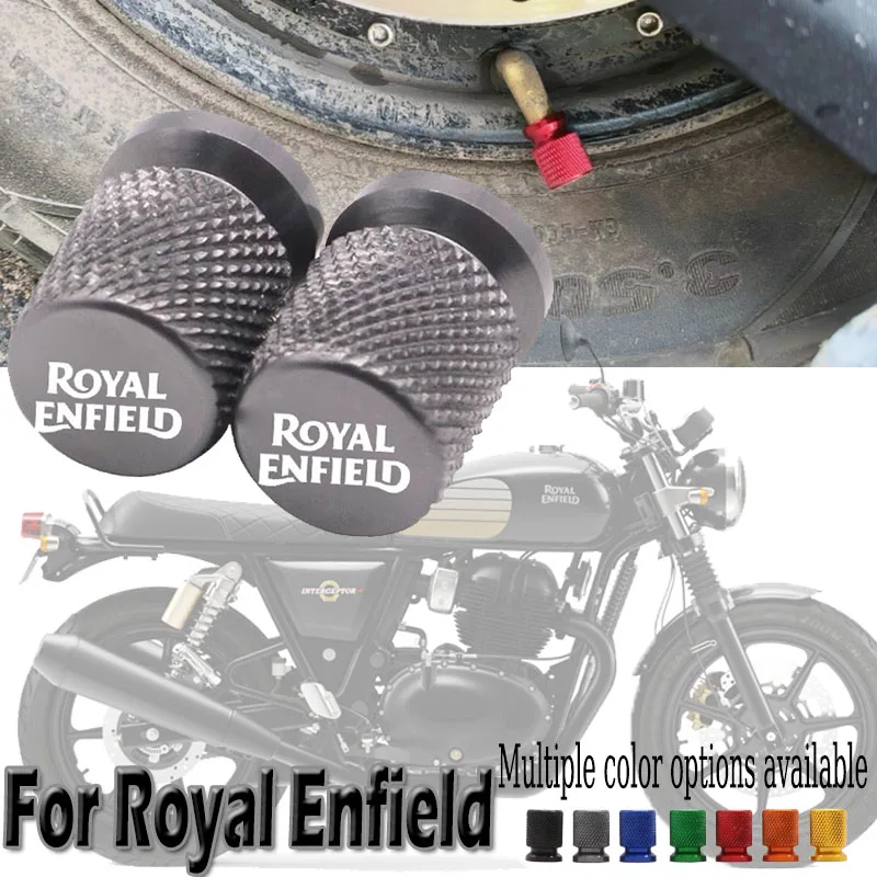 

For Royal Enfield Bullet/Meteor/Classic 350 500 Interceptor 650 Continental GT 535 Himalayan 411 400 Motorcycle Tire Valve Caps