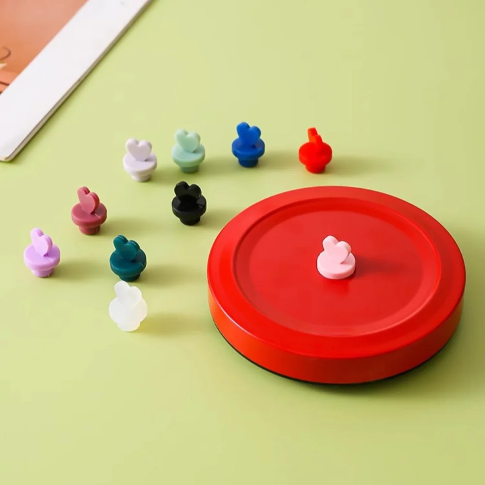 سدادة غبار زجاجة سيليكون قابلة لإعادة الاستخدام ، غطاء أدوات شرب ، أدوات شرب ، ثقب قش زجاجي مزخرف ، سدادة سيليكون #1